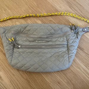 EUC MZ Wallace Crosby Sling Bag - Atmosphere and Yellow